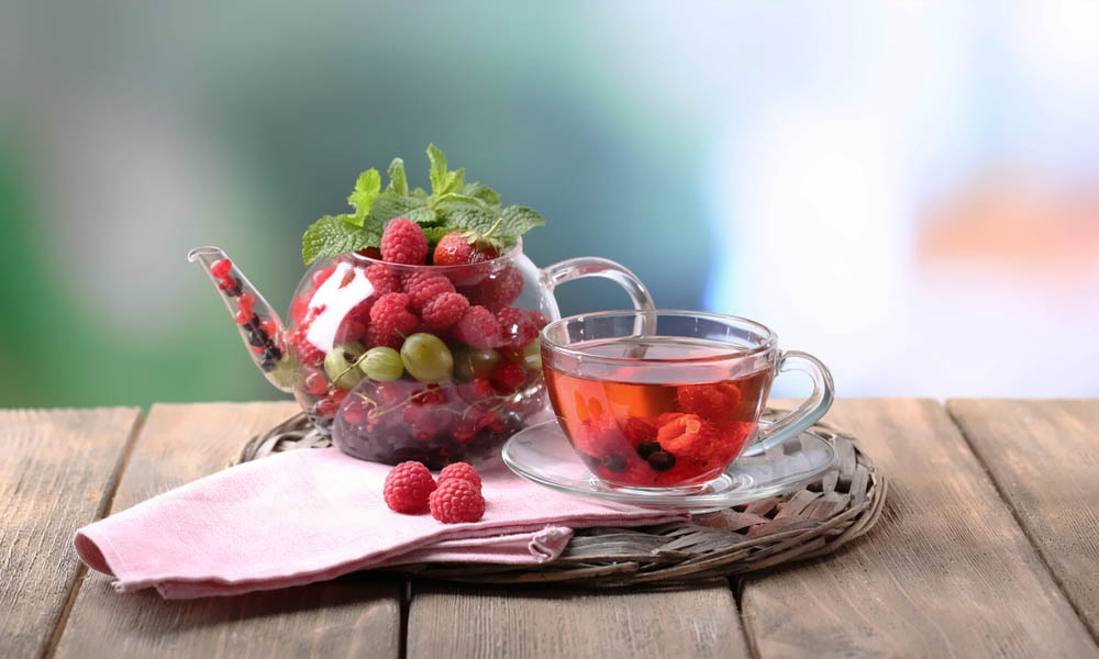 Особенности и преимущества фруктовых чаев
