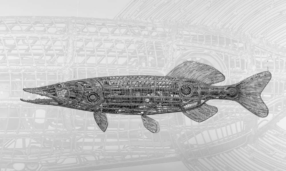 Recycle Art проект «Альтернативная эволюция» Дениса Куликова в POP UP MUSEUM современного российского искусства