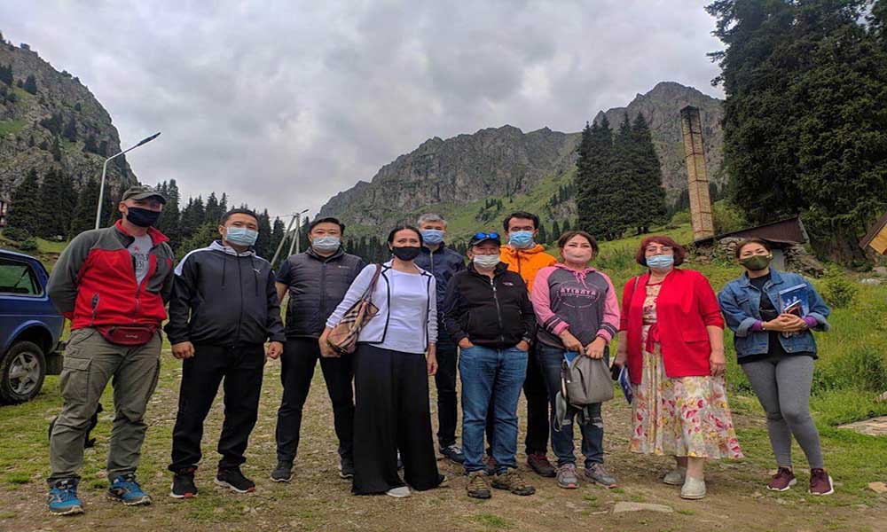 Главы туристских организаций посетили Иле-Алатауский национальный парк