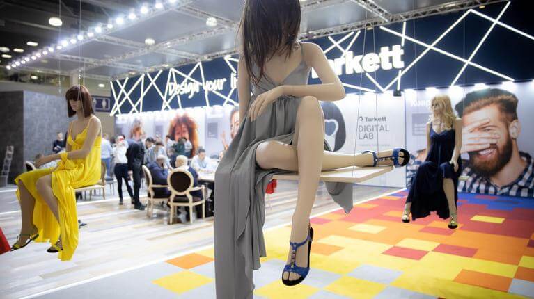 Дизайнерские решения Tarkett на выставке BATIMAT Russia 2019