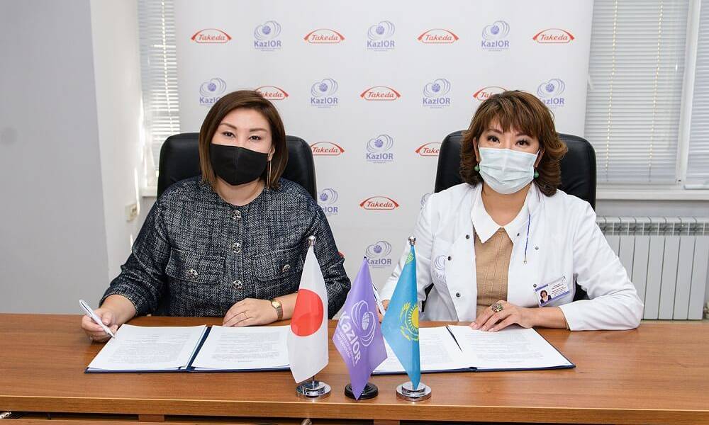 Специалисты КазНИИОиР и биофармацевтической компании Takeda объединяют усилия в борьбе с онкологическими заболеваниями