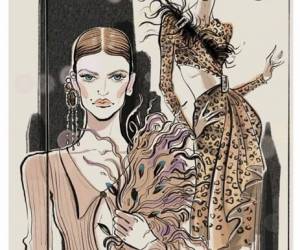 Открытие масштабной выставки «FASHION ILLUSTRATION TAKES THE SPOTLIGHT» в POP UP MUSEUM