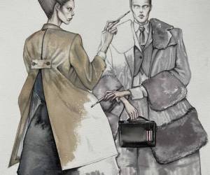 Открытие масштабной выставки «FASHION ILLUSTRATION TAKES THE SPOTLIGHT» в POP UP MUSEUM