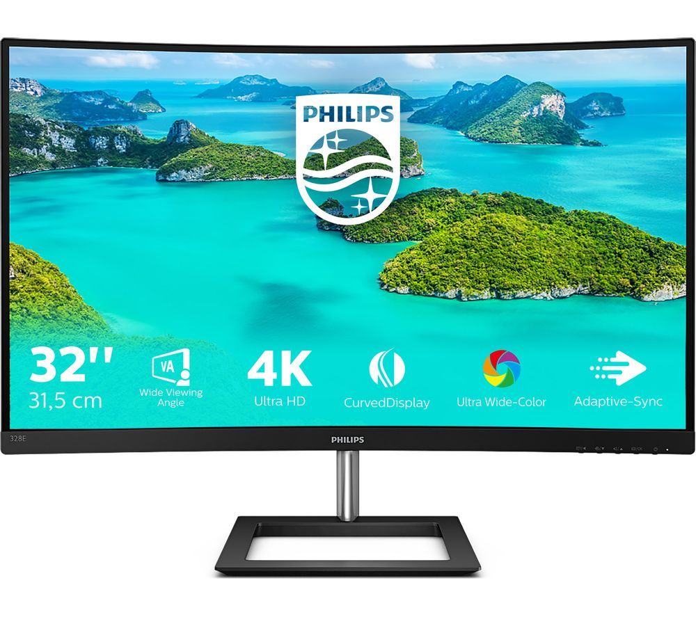 Изогнутая матрица с расширенной цветовой палитрой: обзор монитора Philips 328E1CA