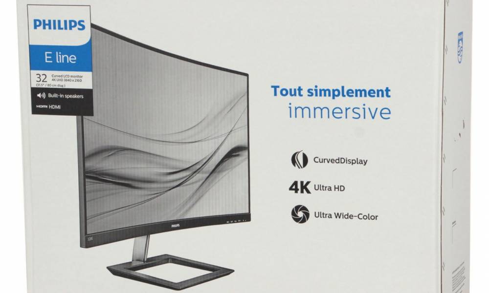 Изогнутая матрица с расширенной цветовой палитрой: обзор монитора Philips 328E1CA