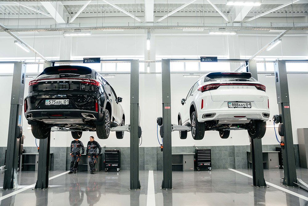 Флагманский дилерский центр «EXEED Astana» задает новые стандарты автосервиса