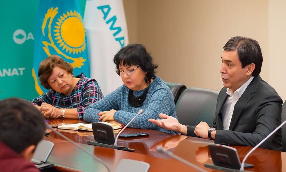 Производители продуктов питания обсудили на встрече в партии «AMANAT» ситуацию на продовольственном рынке Казахстана
