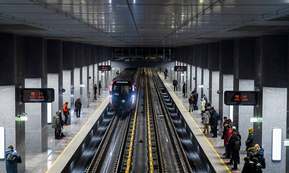 Московский метрополитен: Большая кольцевая линия стала самой протяженной в мире