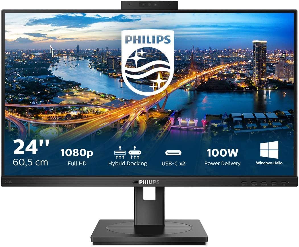 Обзор Philips 243B1JH: офисный монитор с высокой энергоэффективностью