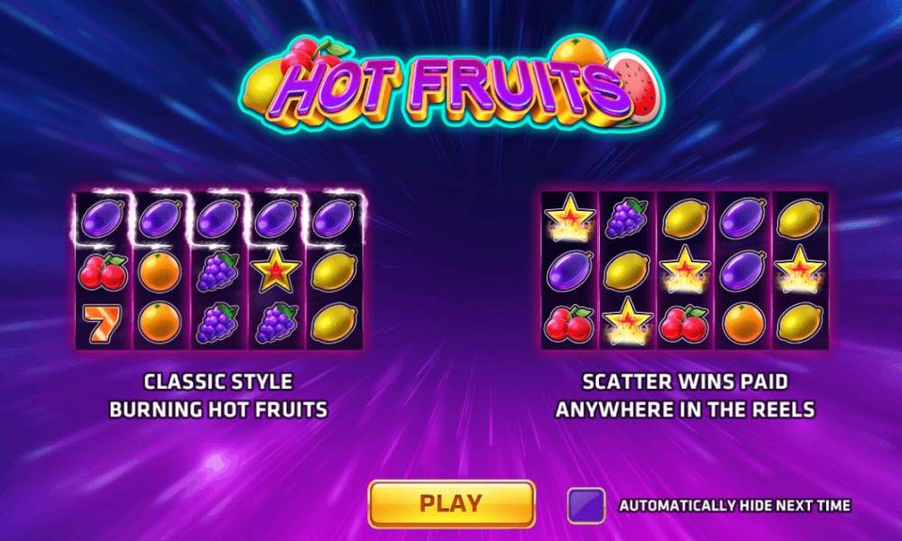 Онлайн слот Hot Fruits: обзор игры, ее особенностей и правил