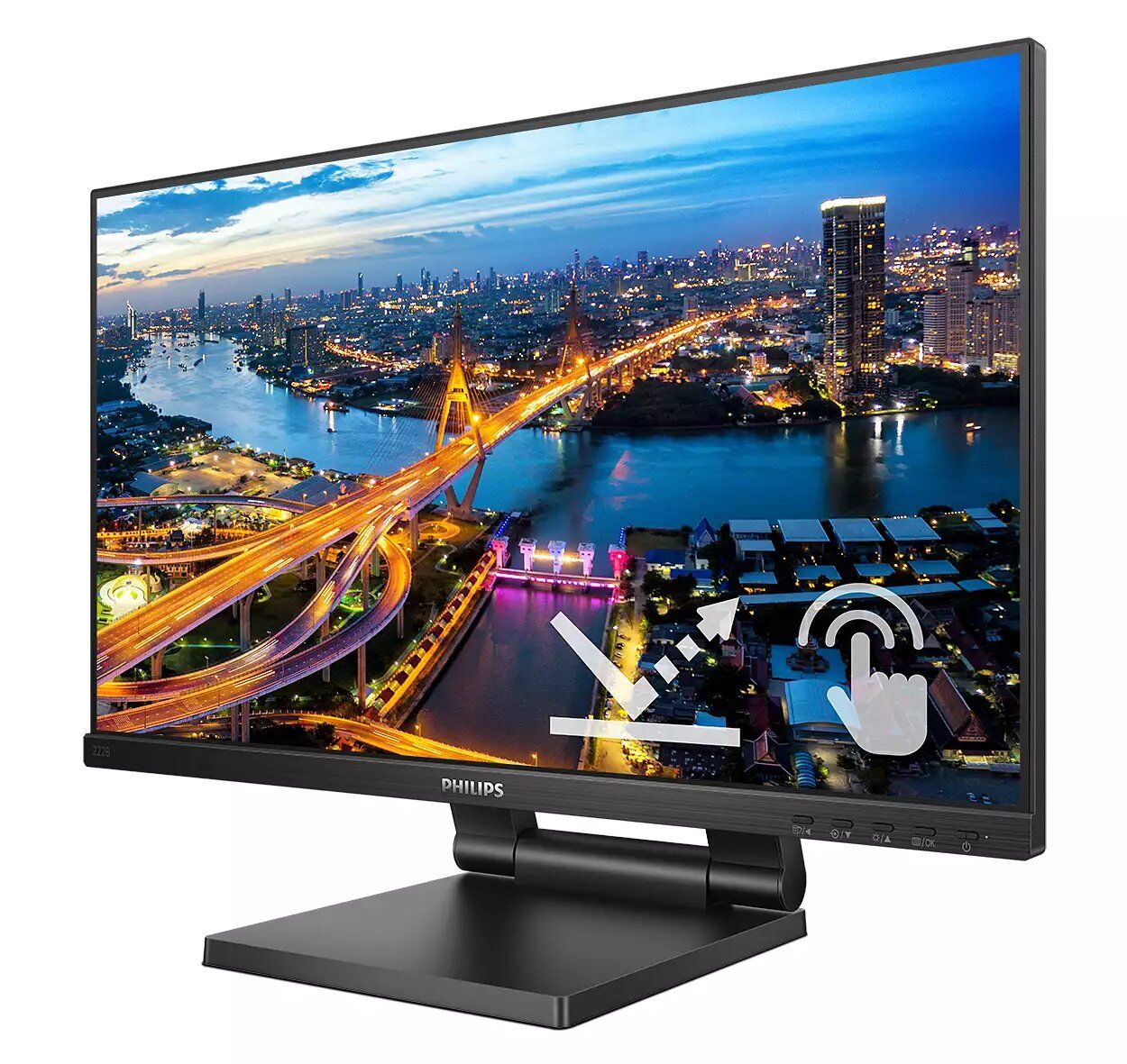 Обзор Philips 222B1TC универсальный монитор с технологией SmoothTouch