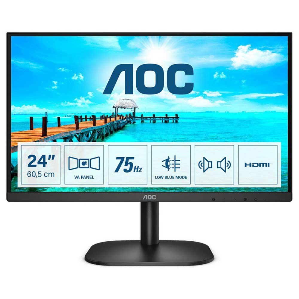 Обзор AOC 24B2XDAM: недорогой офисный монитор с достойными характеристиками