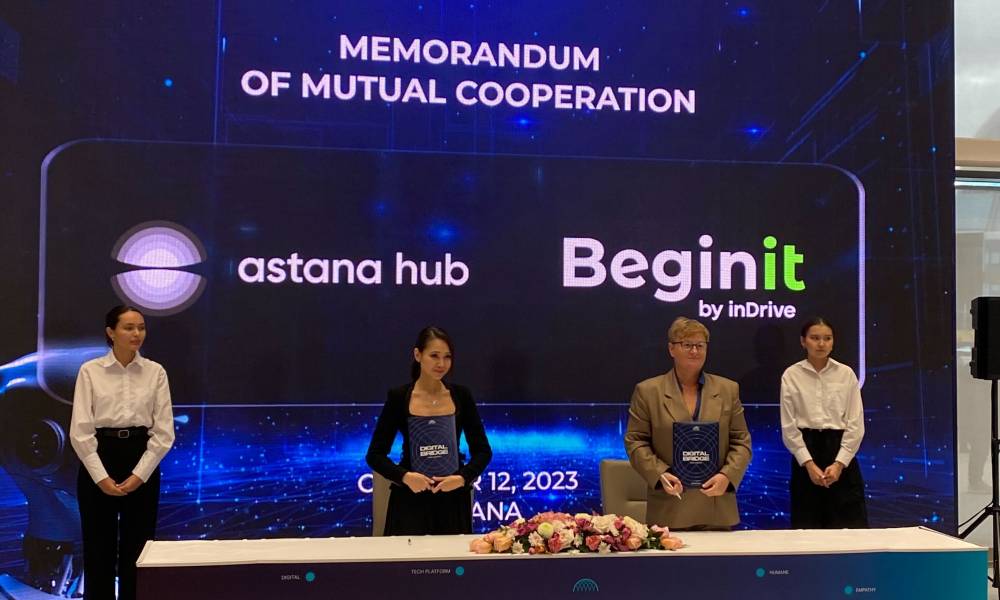 Astana Hub и inDrive начнут разрабатывать совместные социальные образовательные проекты
