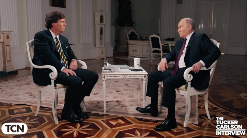 Интервью Такера Карлсона с Путиным состоялось. Смотрим!