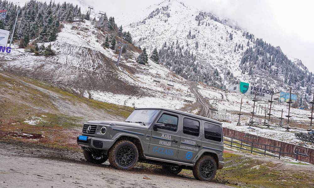 Mercedes-Benz G580: Презентация электрического внедорожника с технологиями EQ на высоте 2260 метров