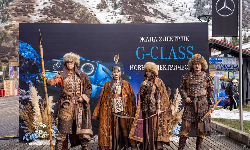 Mercedes-Benz G580: Презентация электрического внедорожника с технологиями EQ на высоте 2260 метров