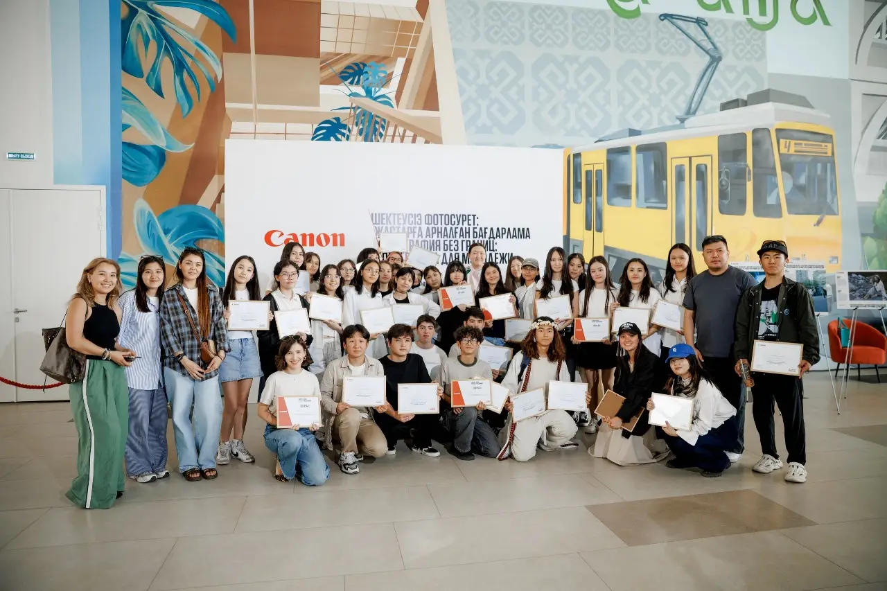 Canon впервые открывает  Программу для молодежи в Казахстане:  Фотовыставка и видео скрининг юных талантов состоялись в Алматы