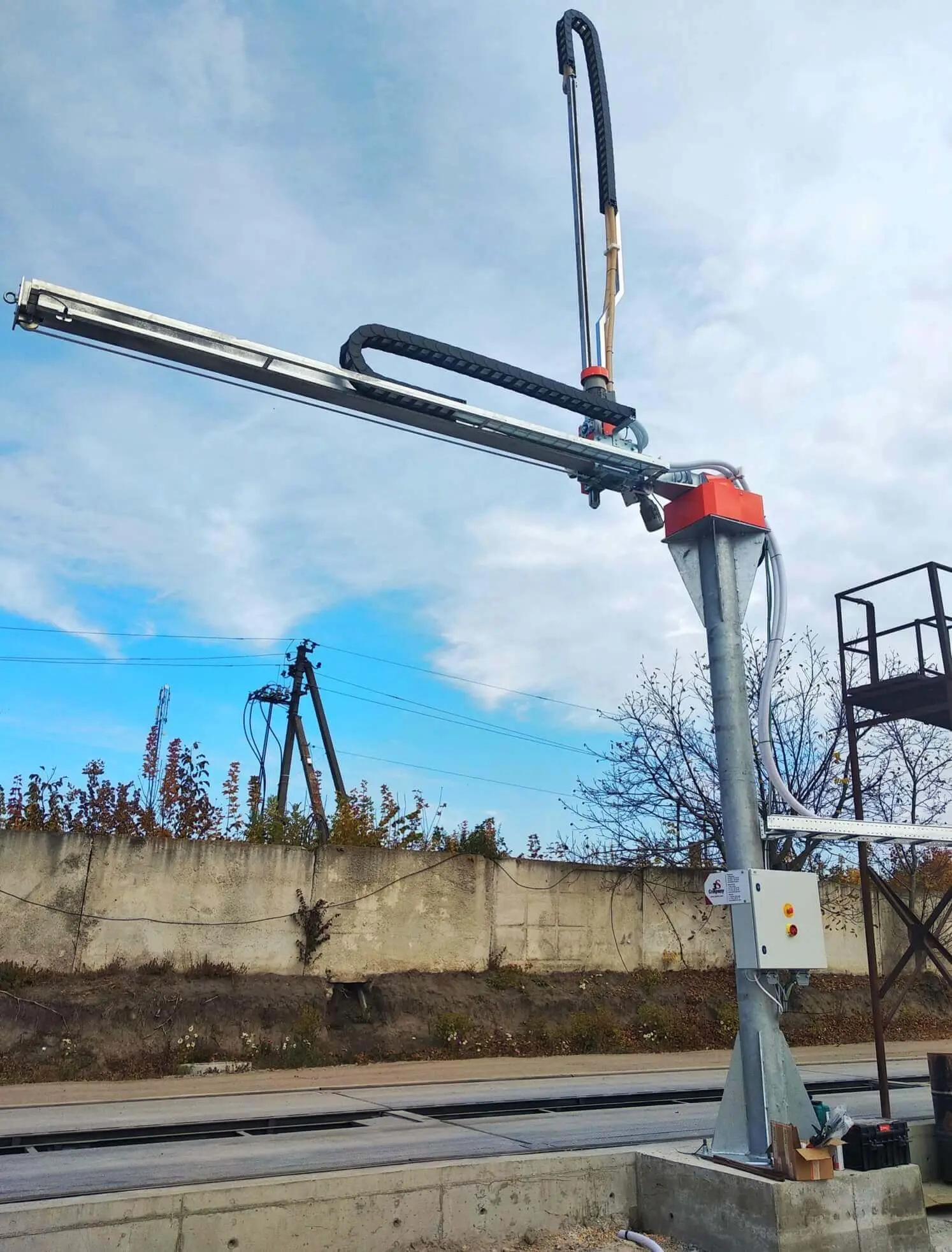 Стационарный пробоотборник