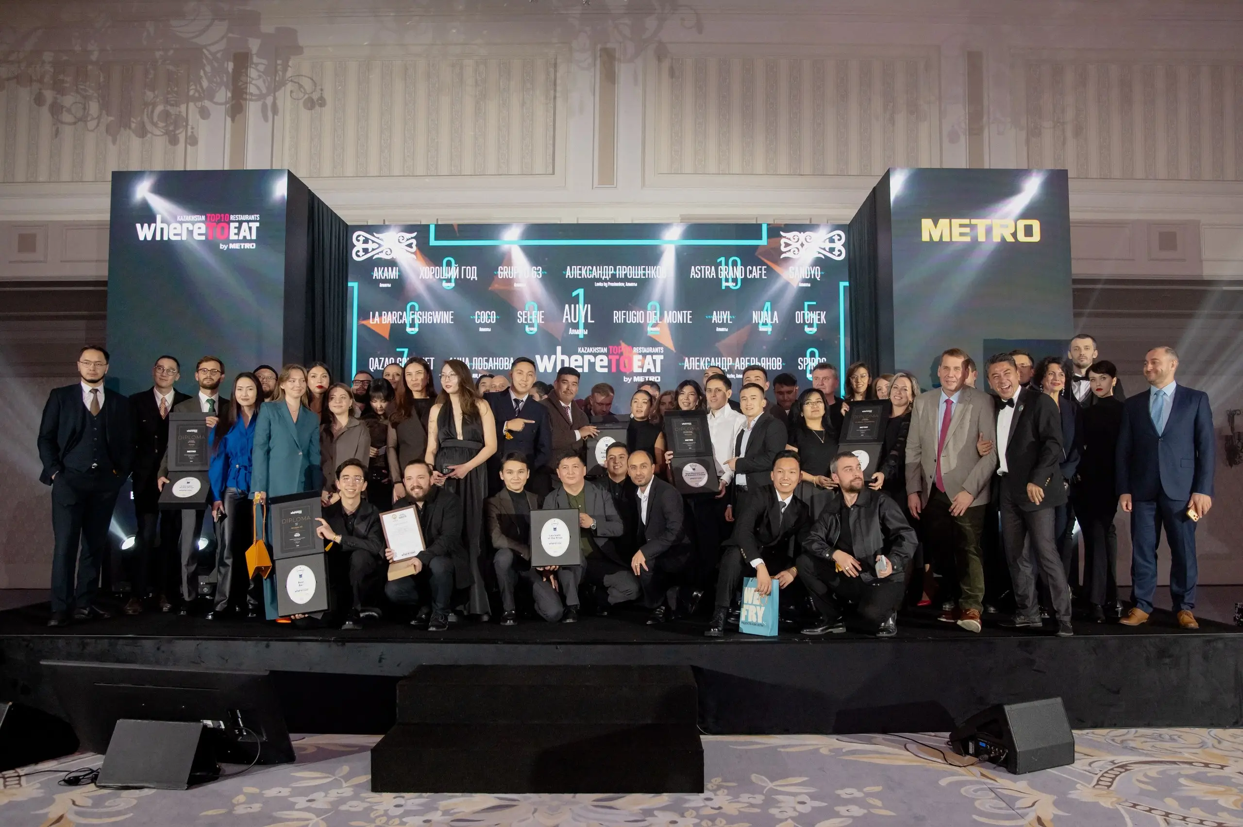 Как это было: церемония WHERETOEAT KAZAKHSTAN 2025 в Алматы