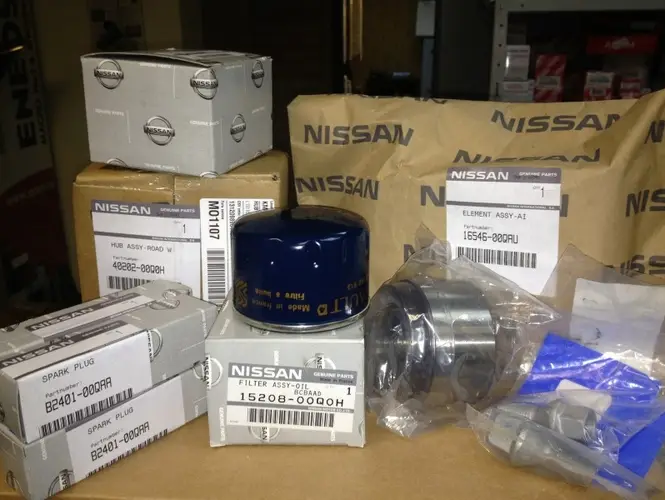 Оригинальные запчасти Nissan поставляются в фирменной упаковке высокого качества.